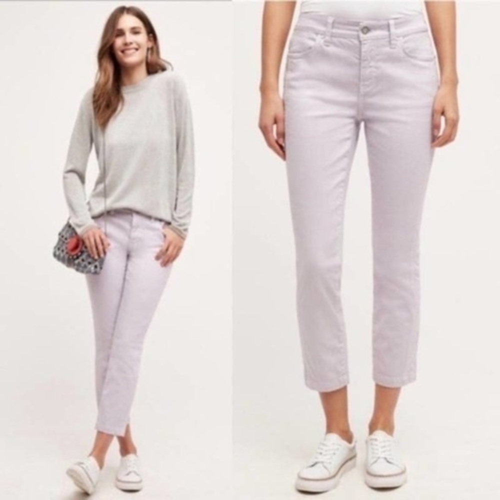 Anthropologie Pilcro Light Purple Stet Jeans - Size 26